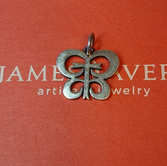 James Avery Retired Open Easter Butterfly Charm - Picture 1 of 5